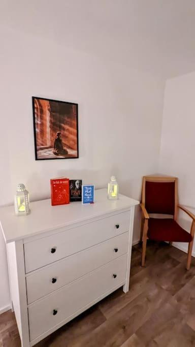 Fewo Im Lehm-Fachwerkhaus Erfurt Mit 3 Einzelnen Schlafzimmern Je Mit Tv מראה חיצוני תמונה
